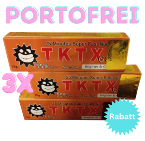 TKTX Gold Betäubende Tattoo-Creme