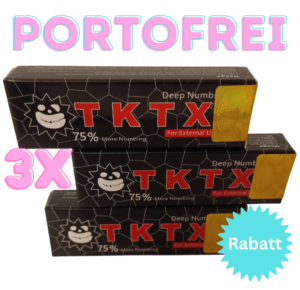 TKTX 75% Anästhesiesalbe Tattoo-Creme