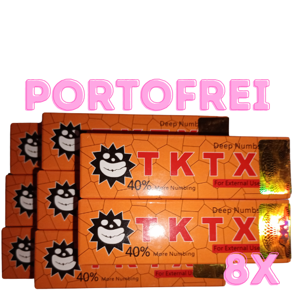 TKTX tattoo creme gegen schmerzen 40%