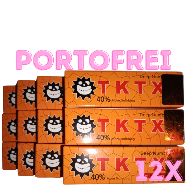 TKTX tattoo creme gegen schmerzen 40%